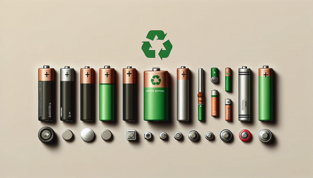 Różne typy baterii