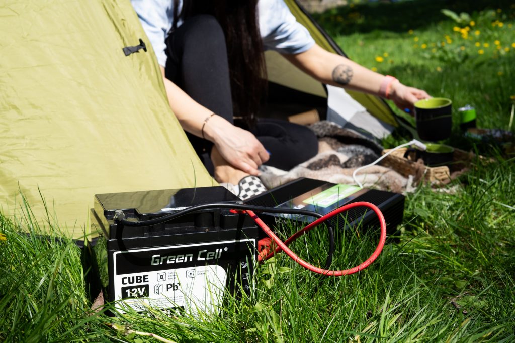 akumulator LiFePO4 na pikniku
